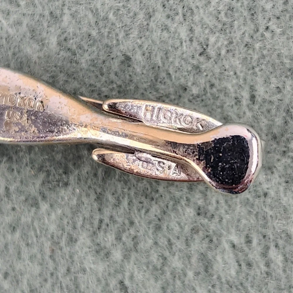 Spartan Roman Helmeted Warrior Vintage Tie Clip Pin‎ centurion gladiator soldier